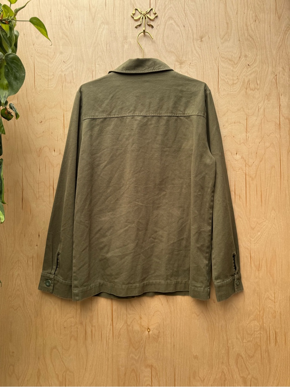 NOIZE Utility Casual Field Jacket Green M - Picture 7 of 9